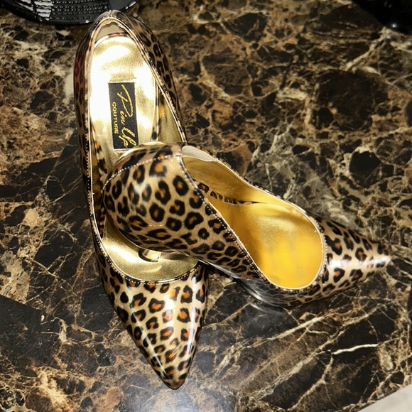 Cheetah Print Heels - Picture 5 of 5